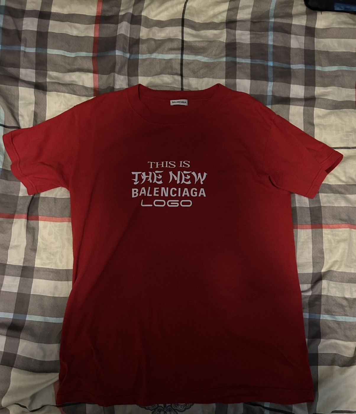 Balenciaga Balenciaga “This is the new balenciaga logo” t shirt Size US S / EU 44-46 / 1 - 1 Thumbnail