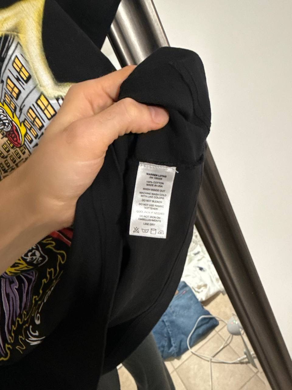 Eric Emanuel Eric Emanuel x Warren Lotas Jump Shot Tee t-shirt Black L Size US L / EU 52-54 / 3 - 4 Thumbnail