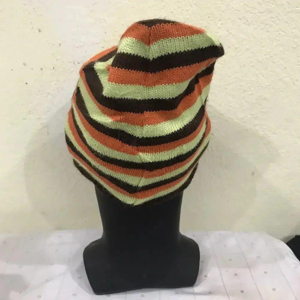 Japanese Brand Japanese Brand Stripe Design Beanie Hat Size ONE SIZE - 4 Thumbnail