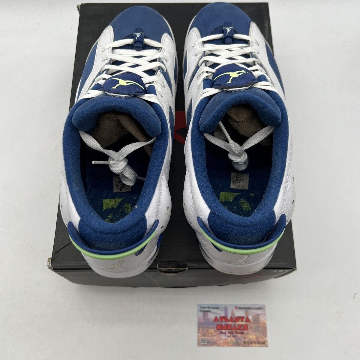Jordan Brand Air Jordan 6 low ghost green Size US 12 / EU 45 - 7 Thumbnail