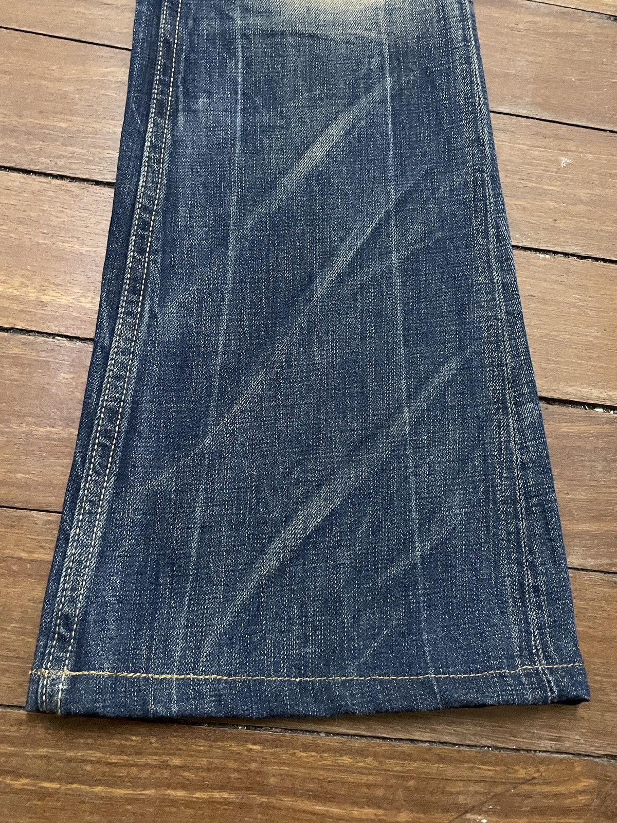 Rare Design Vintage Japanese Brand Lolita Flared Jeans 1990s