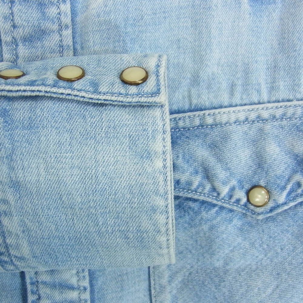 Visvim VISVIM VISVIM 13SS SOCIAL SCULPTURE SHIRT L/S denim western Size US S / EU 44-46 / 1 - 6 Thumbnail