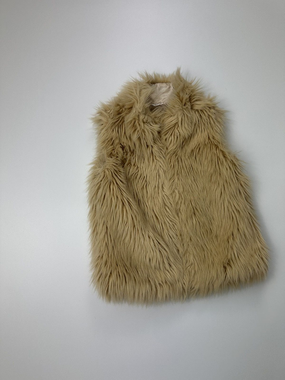 George George Faux Fur Vest Zip Women's Size S / US 4 / IT 40 - 3 Thumbnail