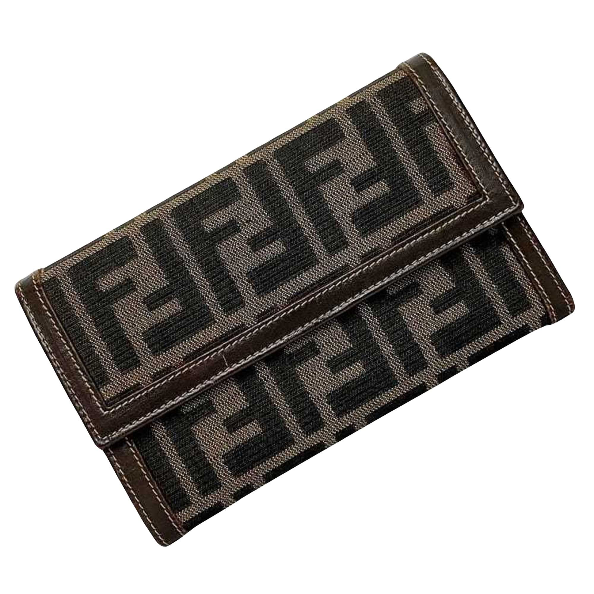 Fendi Fendi Zucca wallet Size ONE SIZE - 1 Thumbnail
