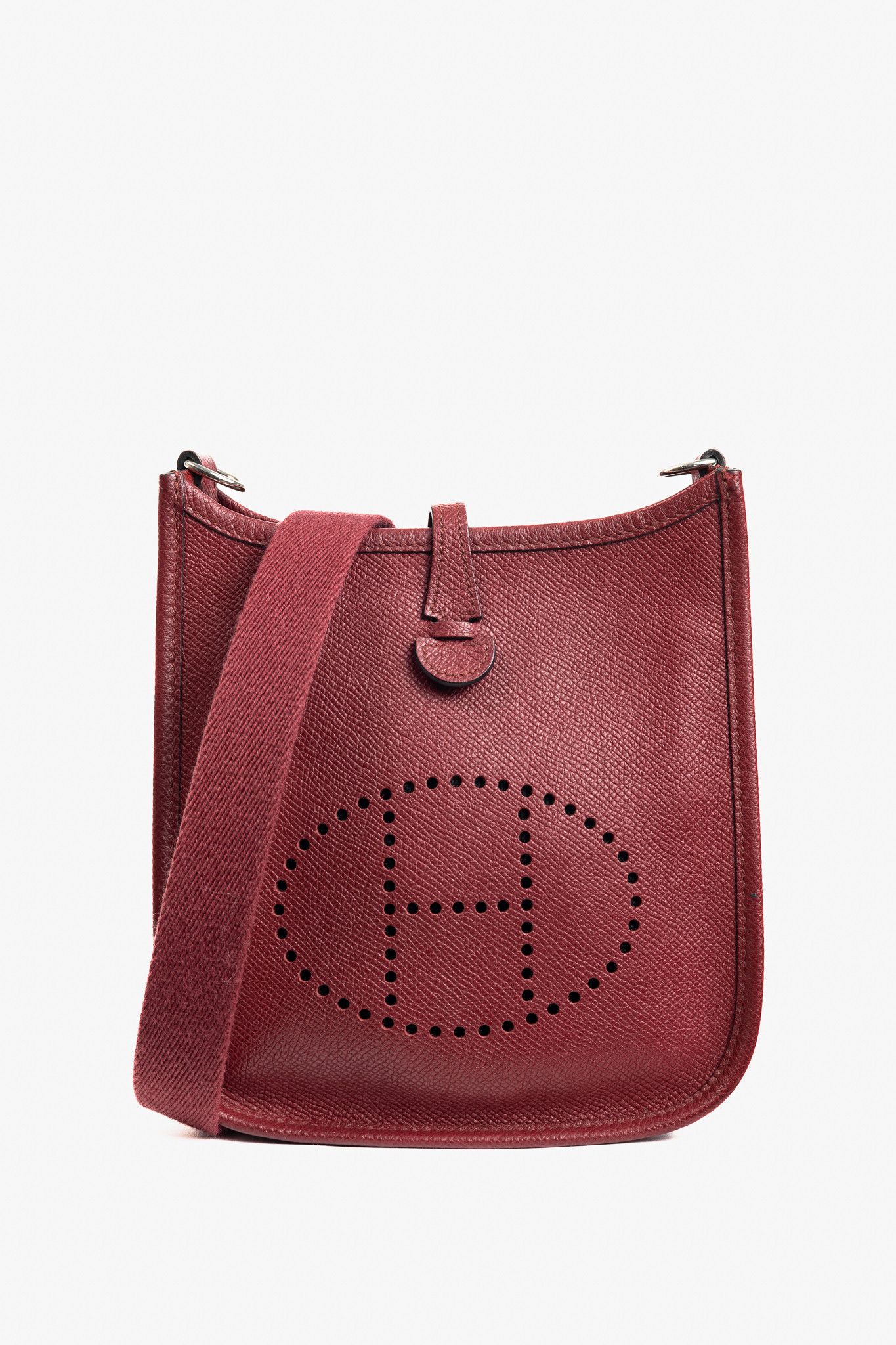 Hermes Hermes Evelyne TPM Taurillon Clemence Leather Shoulder Bag Size ONE SIZE - 1 Thumbnail
