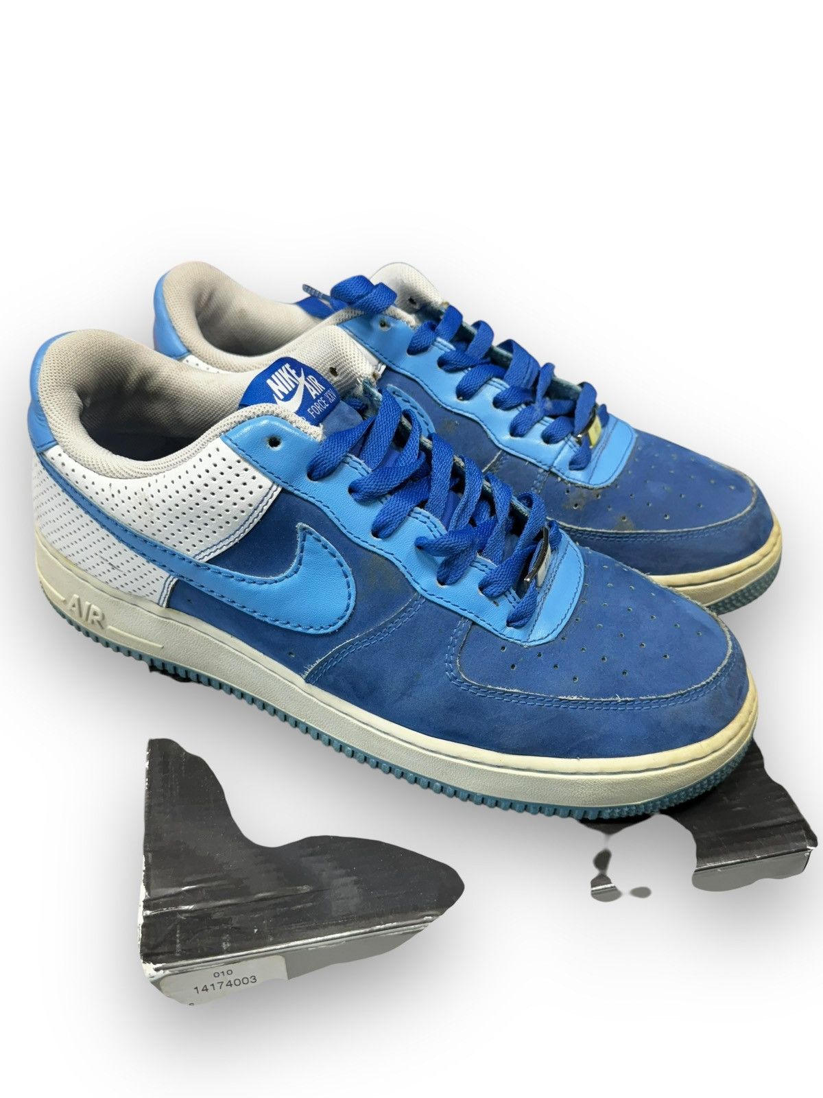 Nike Nike Air Force 1 07’ University Blue size 10.5 vtg Size US 10.5 / EU 43-44 - 4 Thumbnail