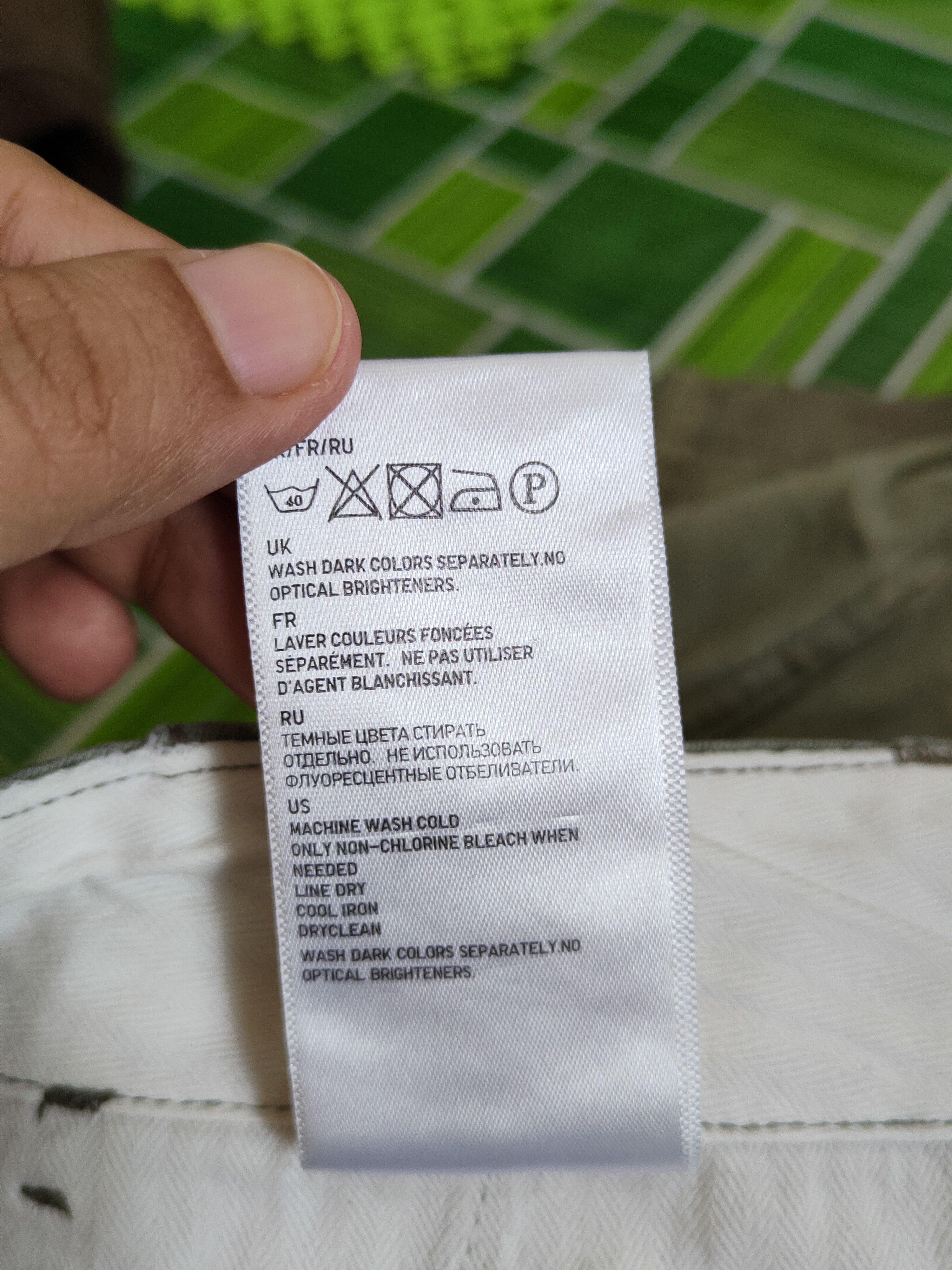 Japanese Brand × Uniqlo Uniqlo Green Faded Multipocket Casual Pants #S1443 Size US 32 / EU 48 - 13 Thumbnail
