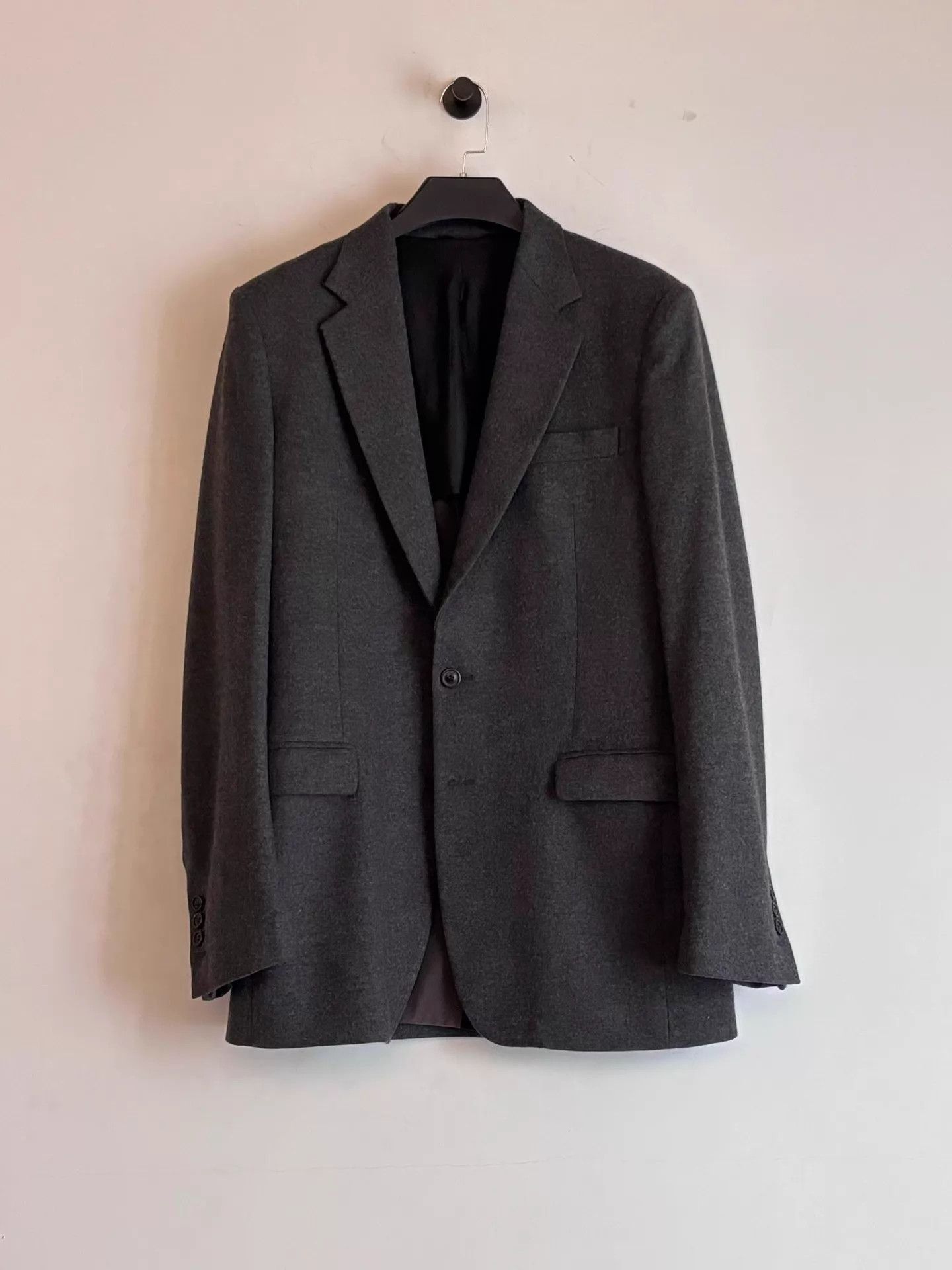 Maison Margiela Black Single-Breasted Tailored Blazer Size US M / EU 48-50 / 2 - 1 Thumbnail