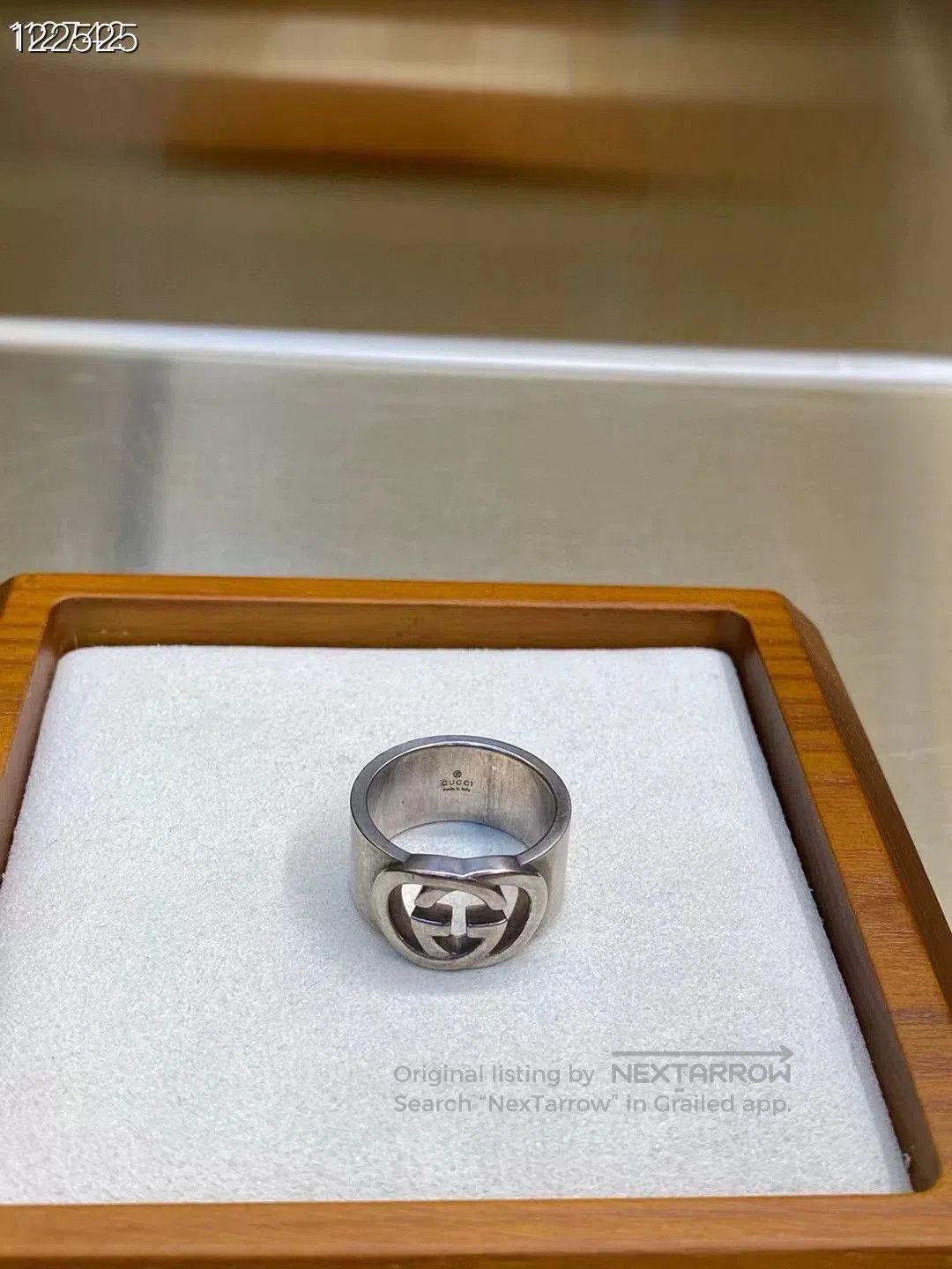Gucci Gucci 925 Silver Double G Ring. Size ONE SIZE - 1 Thumbnail