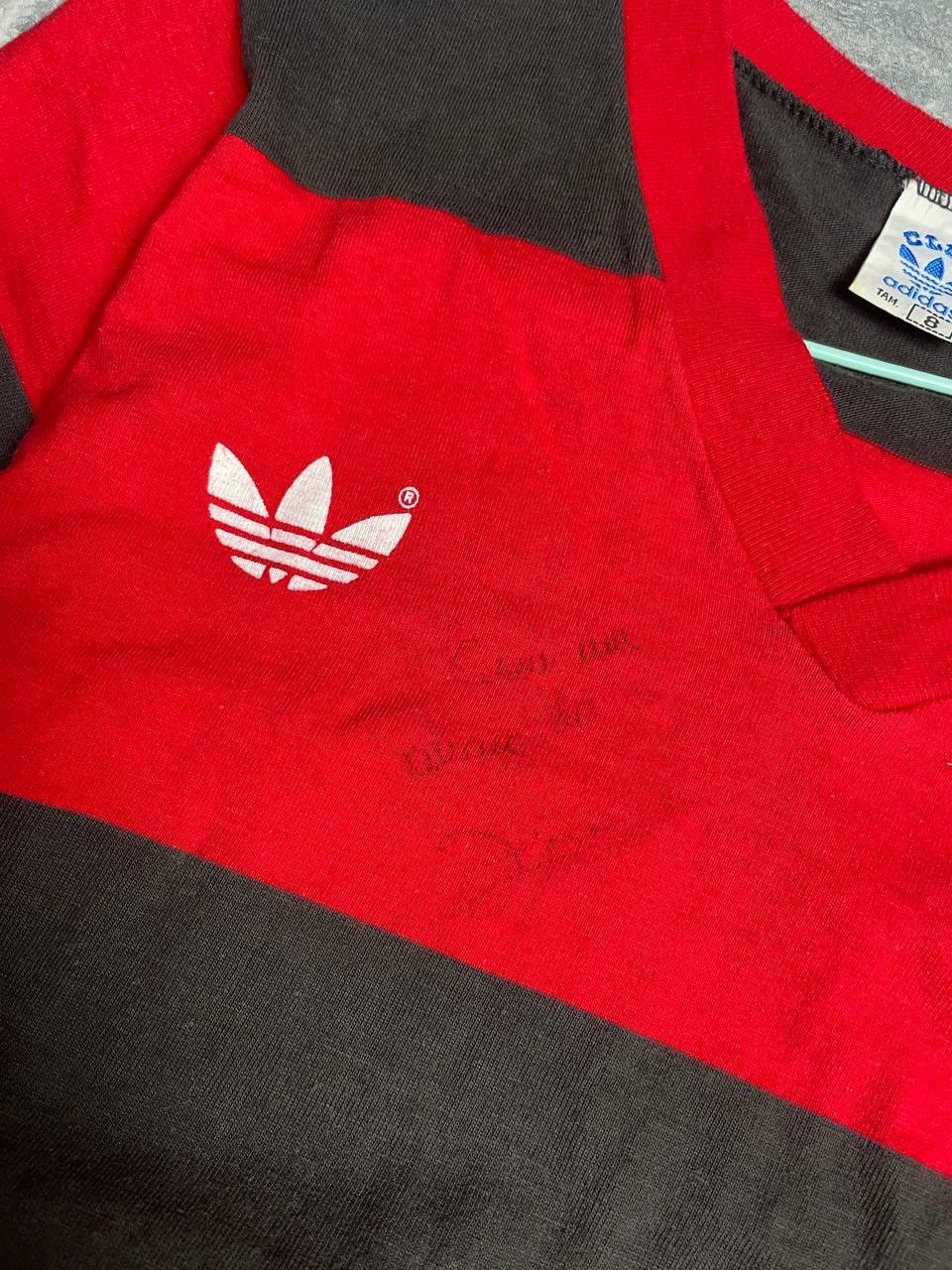 Adidas RARE 1981 FLAMENGO ADIDAS 10 NUMBER ZICO AUTOGRAPH Size US S / EU 44-46 / 1 - 5 Thumbnail