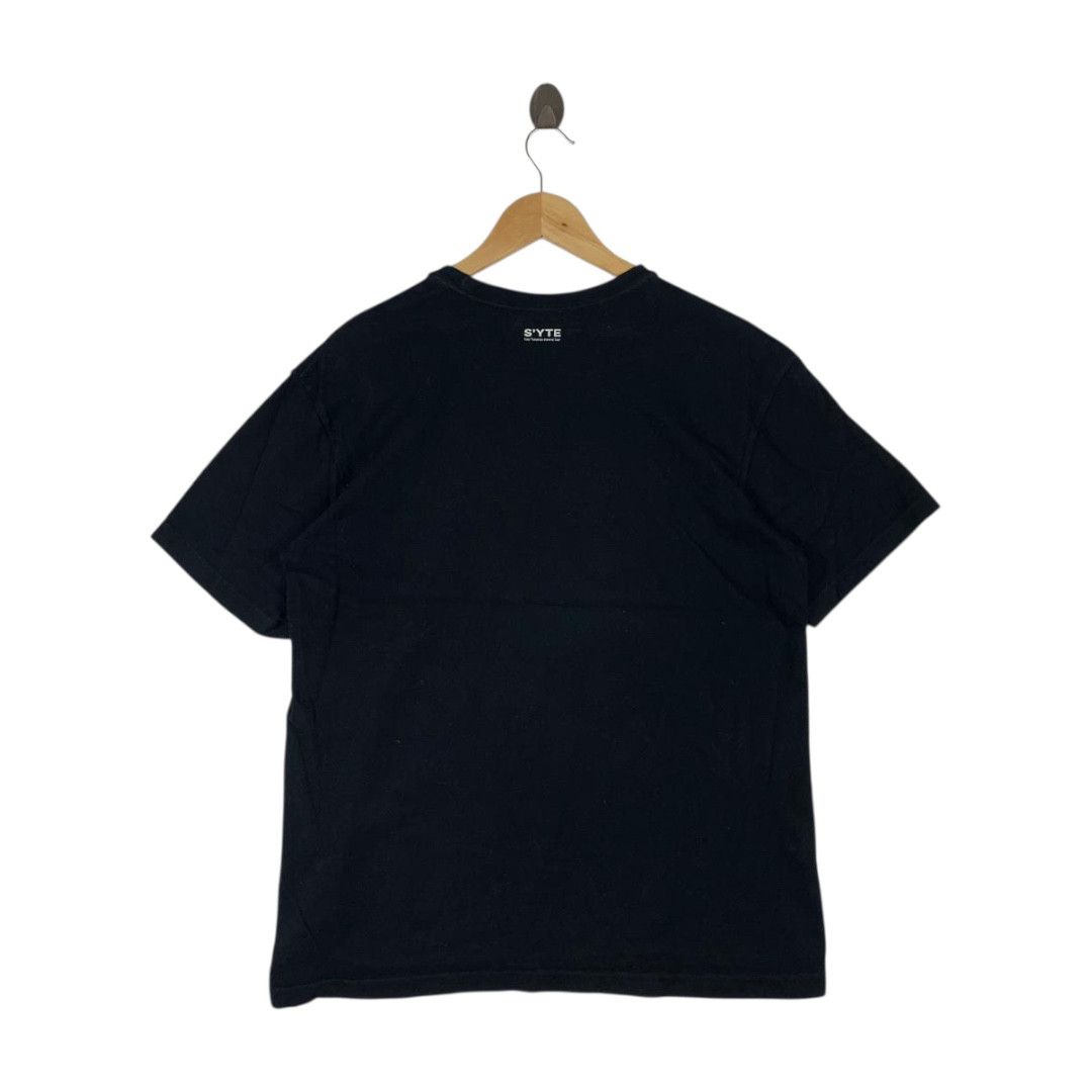 Yohji Yamamoto S'YTE Yohji Yamamoto Graphic Tee Black Kume Japan Made Size US M / EU 48-50 / 2 - 4 Thumbnail