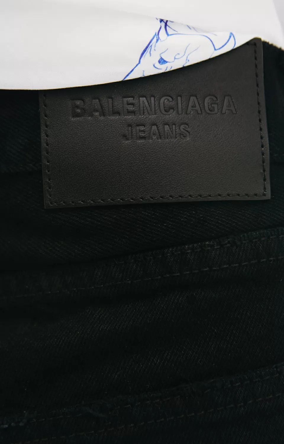 Balenciaga o1mt1gz0824 Normal Fit Pants in Black Size 30" / US 8 / IT 44 - 4 Thumbnail