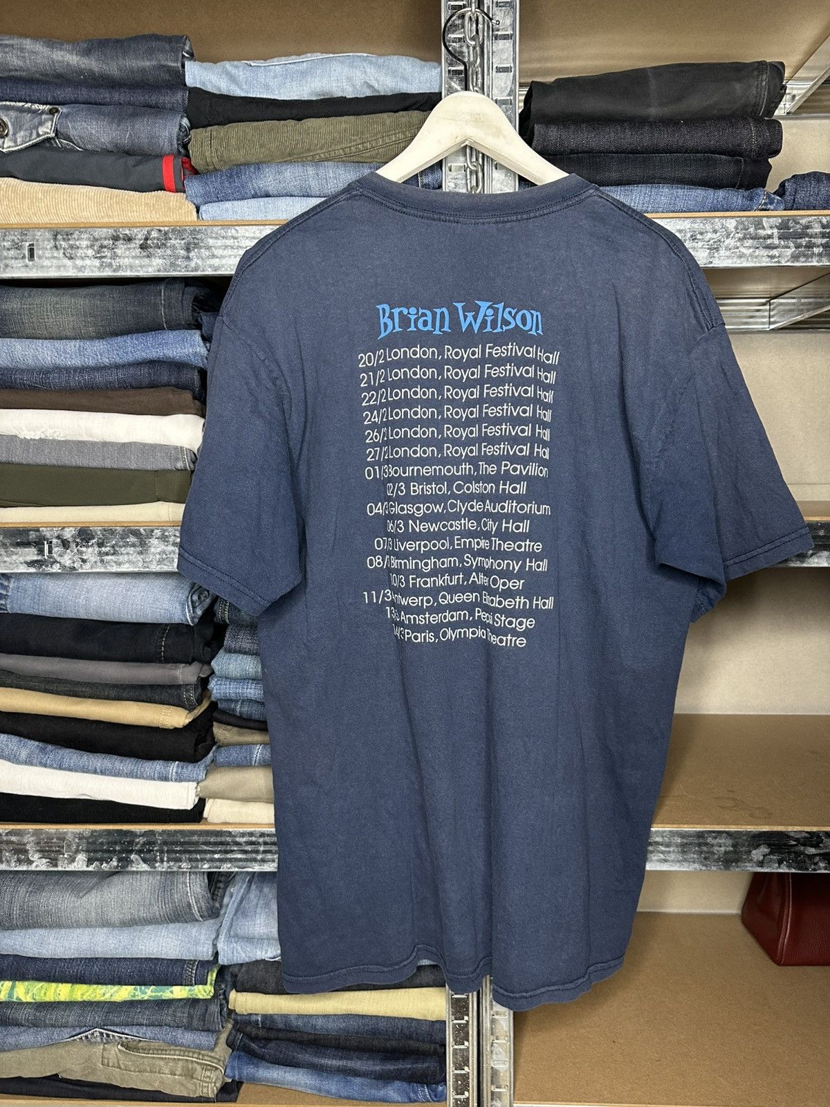 Gildan Brian Wilson SMiLE 2004 European Tour T-Shirt Size US XL / EU 56 / 4 - 2 Thumbnail