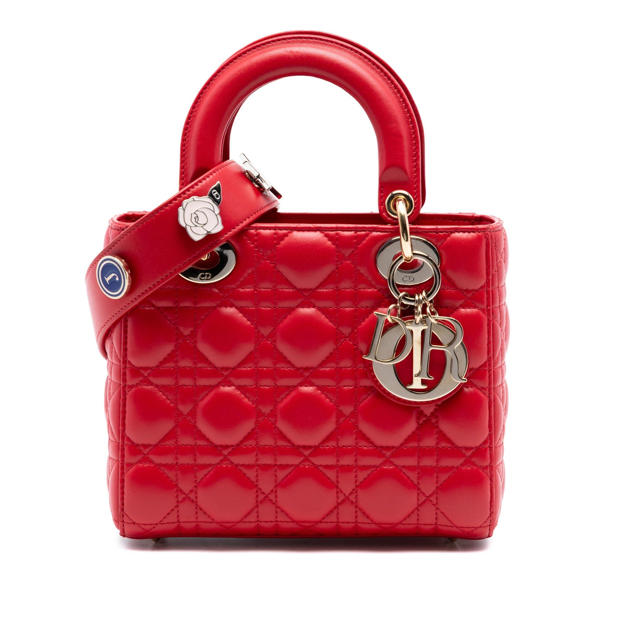 Dior Small Lambskin Cannage My ABCDior Lady Dior Size ONE SIZE - 1 Thumbnail