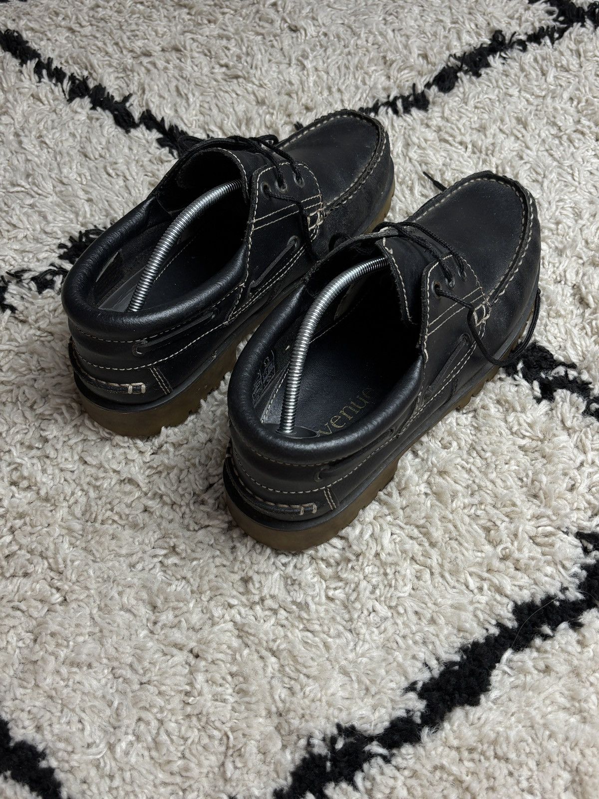 Genuine Leather Vintage Genuine Leather 3 Eye Lug Boat Shoes Size US 9 / EU 42 - 4 Thumbnail