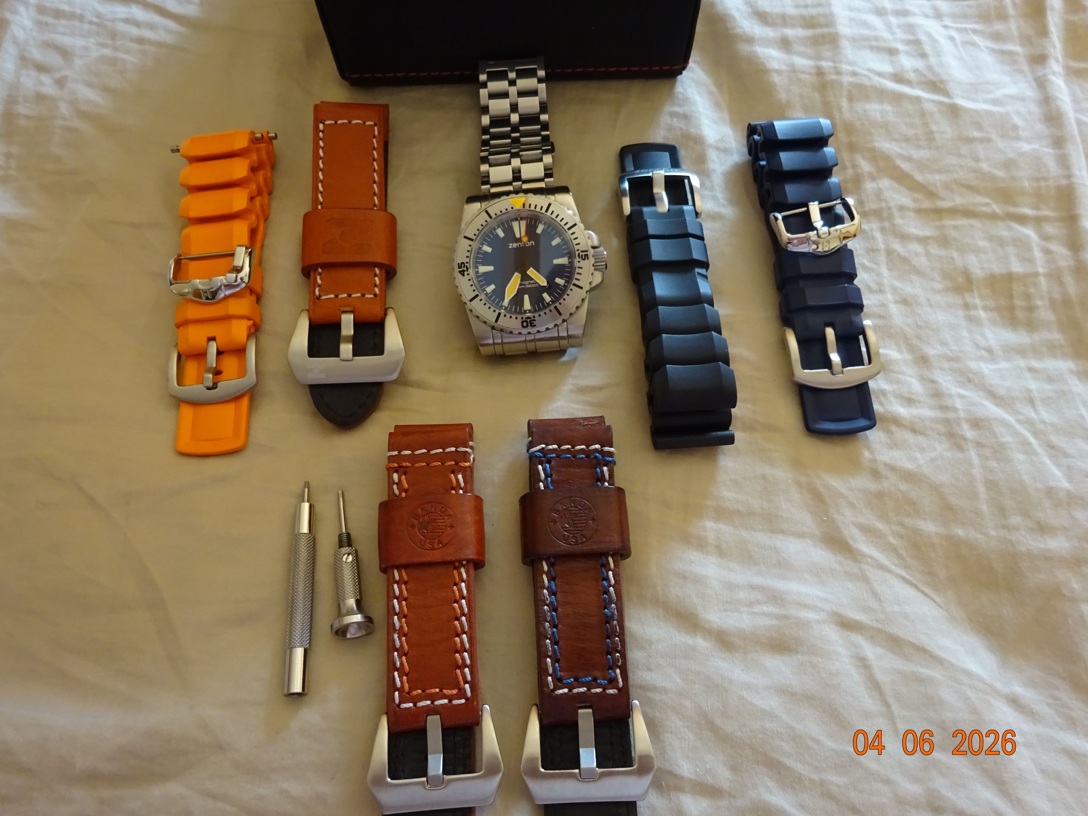 Other ZENTON M45 SILVER LIMITED EDITION - 2000M DIVER! Size ONE SIZE - 1 Thumbnail