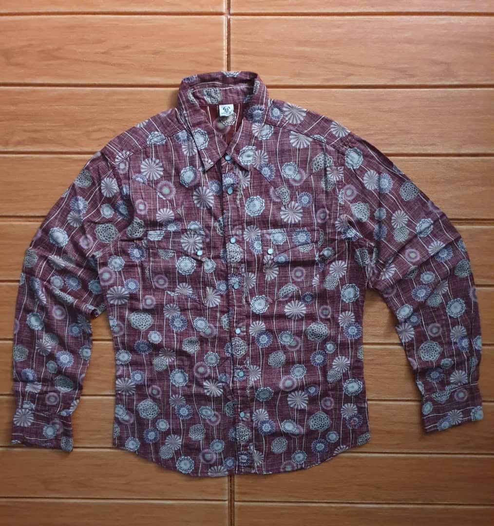 Eternal 💥Eternal sakura Japanese brand western shirt Size US L / EU 52-54 / 3 - 1 Thumbnail