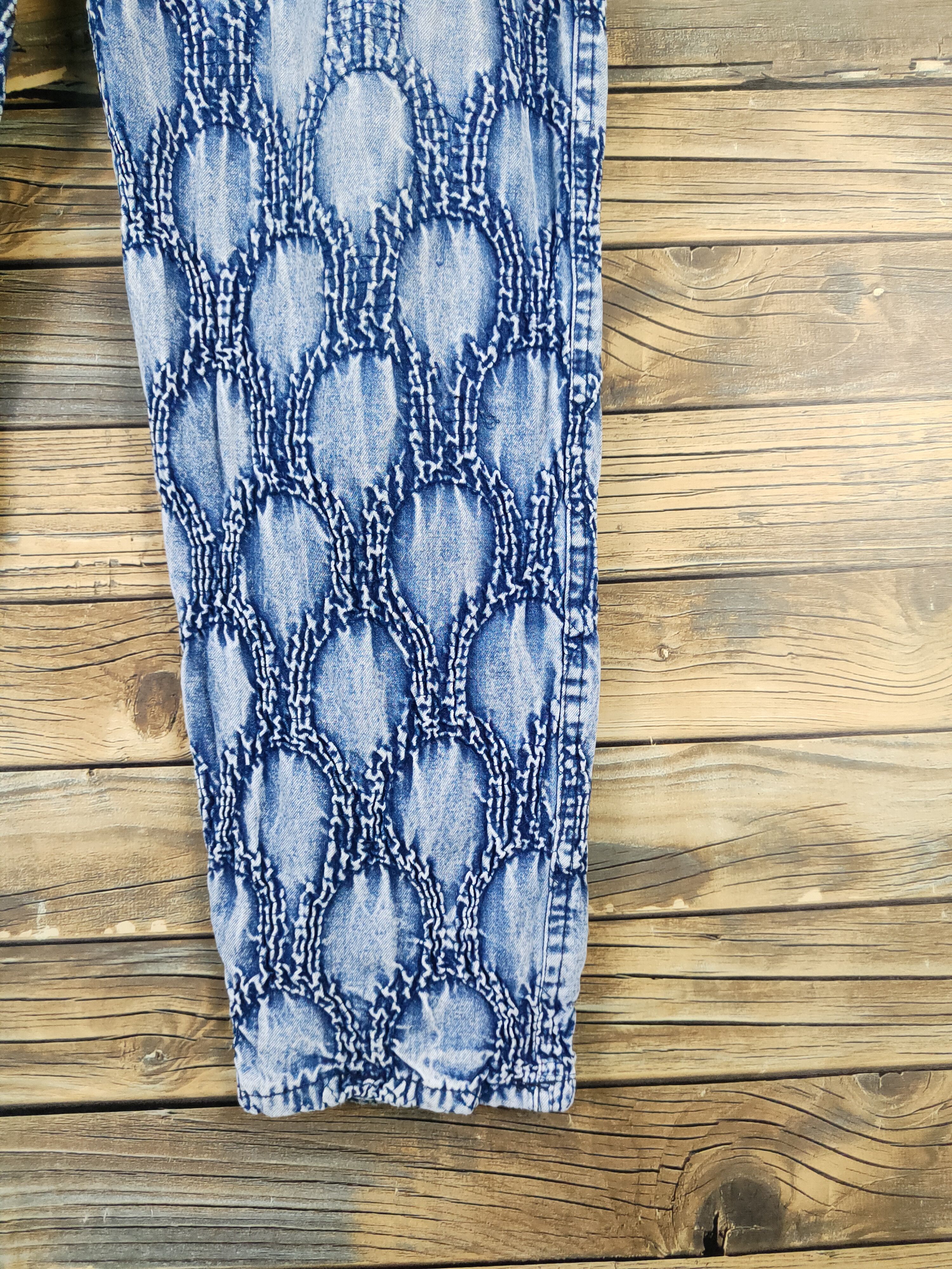 Japanese Brand Japan Vintage Blue No Pocket Casual Pants #W1959 Size US 31 - 7 Thumbnail
