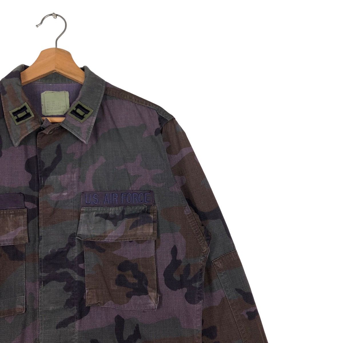 Vintage 🔥Vintage Military US Air Forces Chore Cargo Jacket Pockets Size US S / EU 44-46 / 1 - 6 Thumbnail