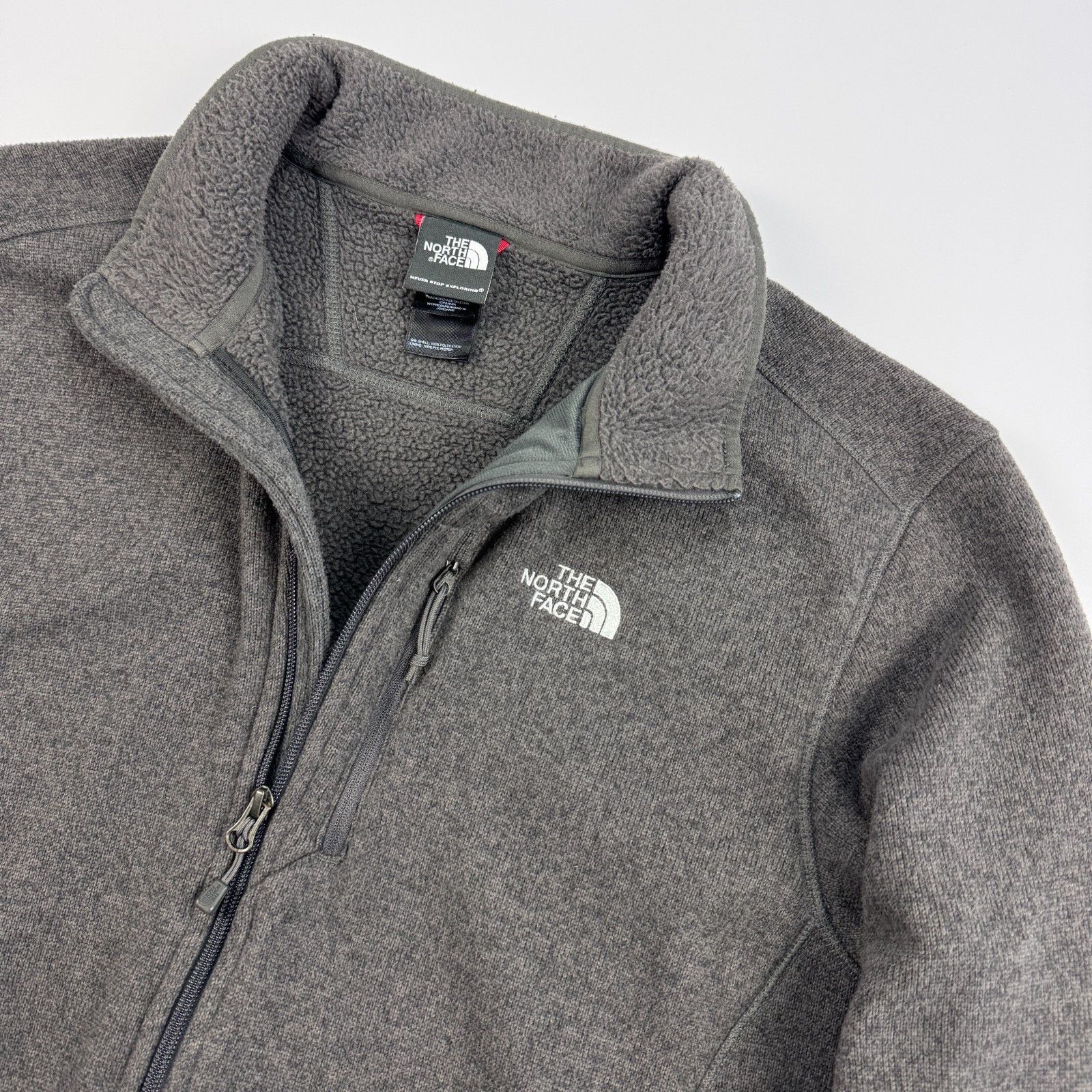 The North Face The North Face Fleece Full Zip Jacket Gorpcore Gray L Size US L / EU 52-54 / 3 - 7 Thumbnail