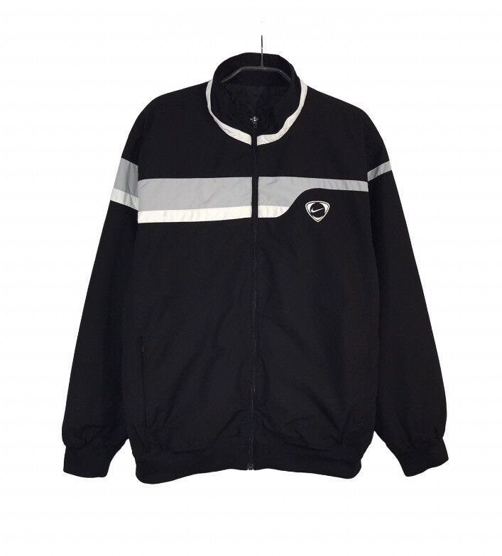 Nike Vintage Nike Zip Up Jacket Men's S Black Size US S / EU 44-46 / 1 - 1 Thumbnail