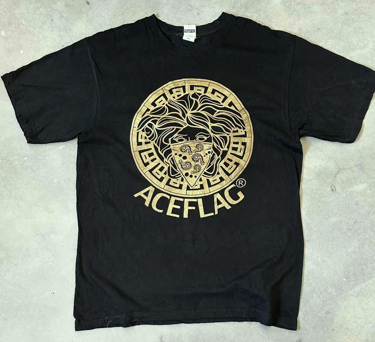 Vintage VINTAGE ACEFLAG TEE Size US L / EU 52-54 / 3 - 1 Thumbnail