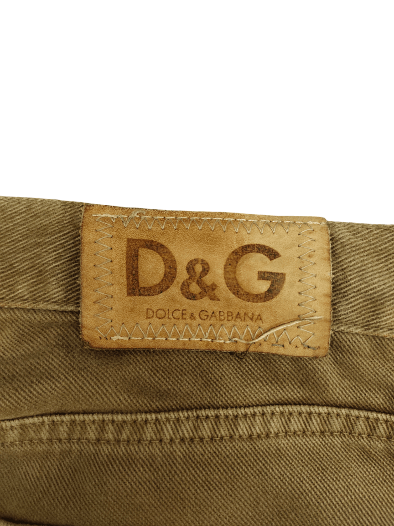 Dolce & Gabbana Dolce & Gabbana Brown Faded Distress Denim Pants Size US 32 / EU 48 - 12 Thumbnail