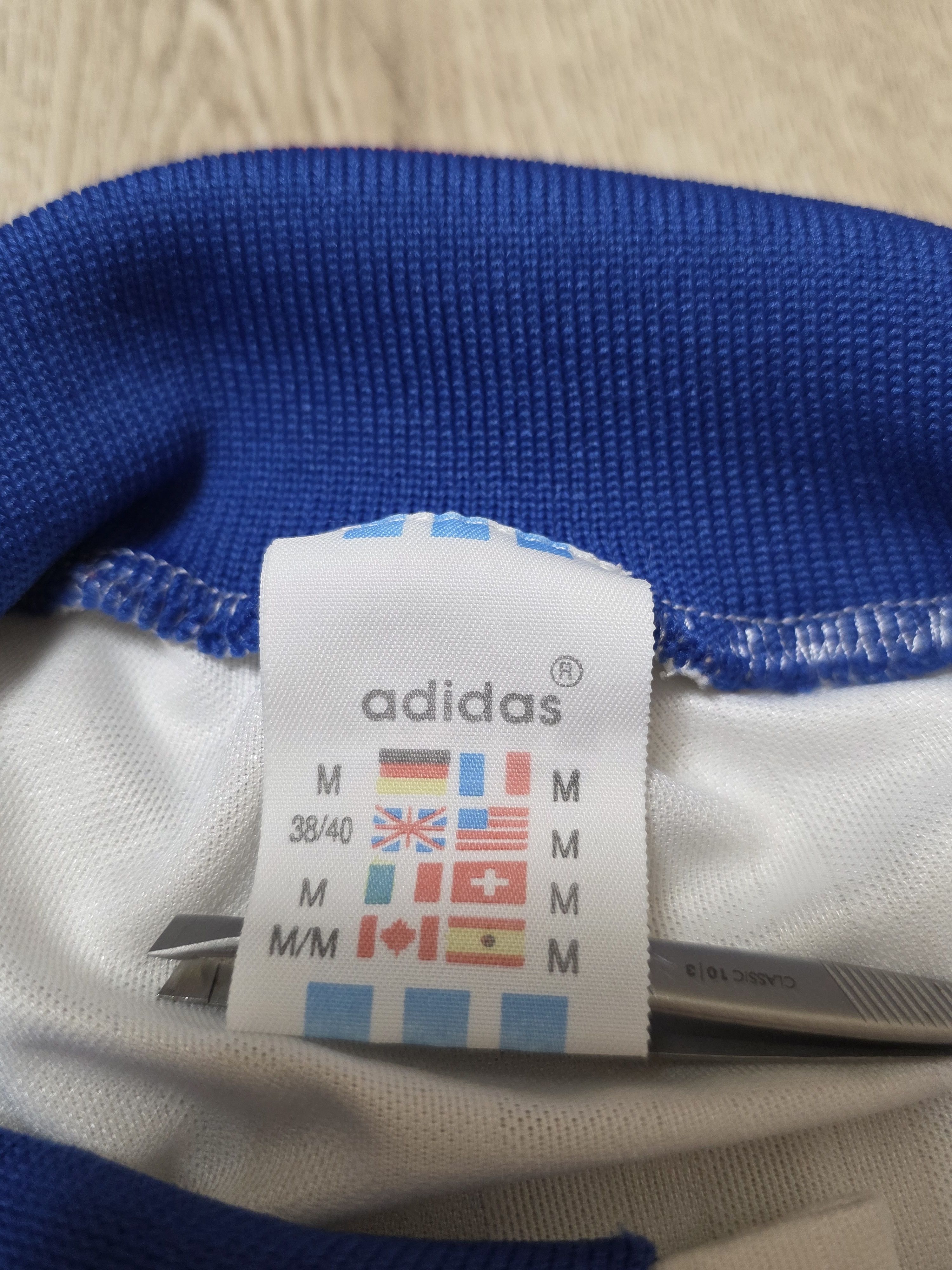 Adidas FRANCE 1994 1995 AWAY VINTAGE FOOTBALL SHIRT SOCCER JERSEY Size US M / EU 48-50 / 2 - 10 Thumbnail
