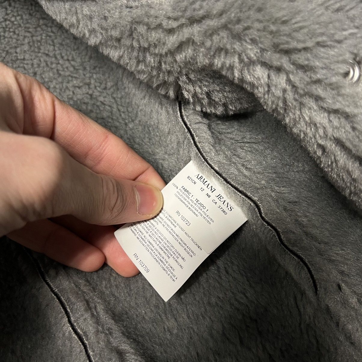 Armani Armani Jeans Shearling Leather Jacket Japan Style 🔥🔥🔥SlimFit Size US S / EU 44-46 / 1 - 11 Thumbnail
