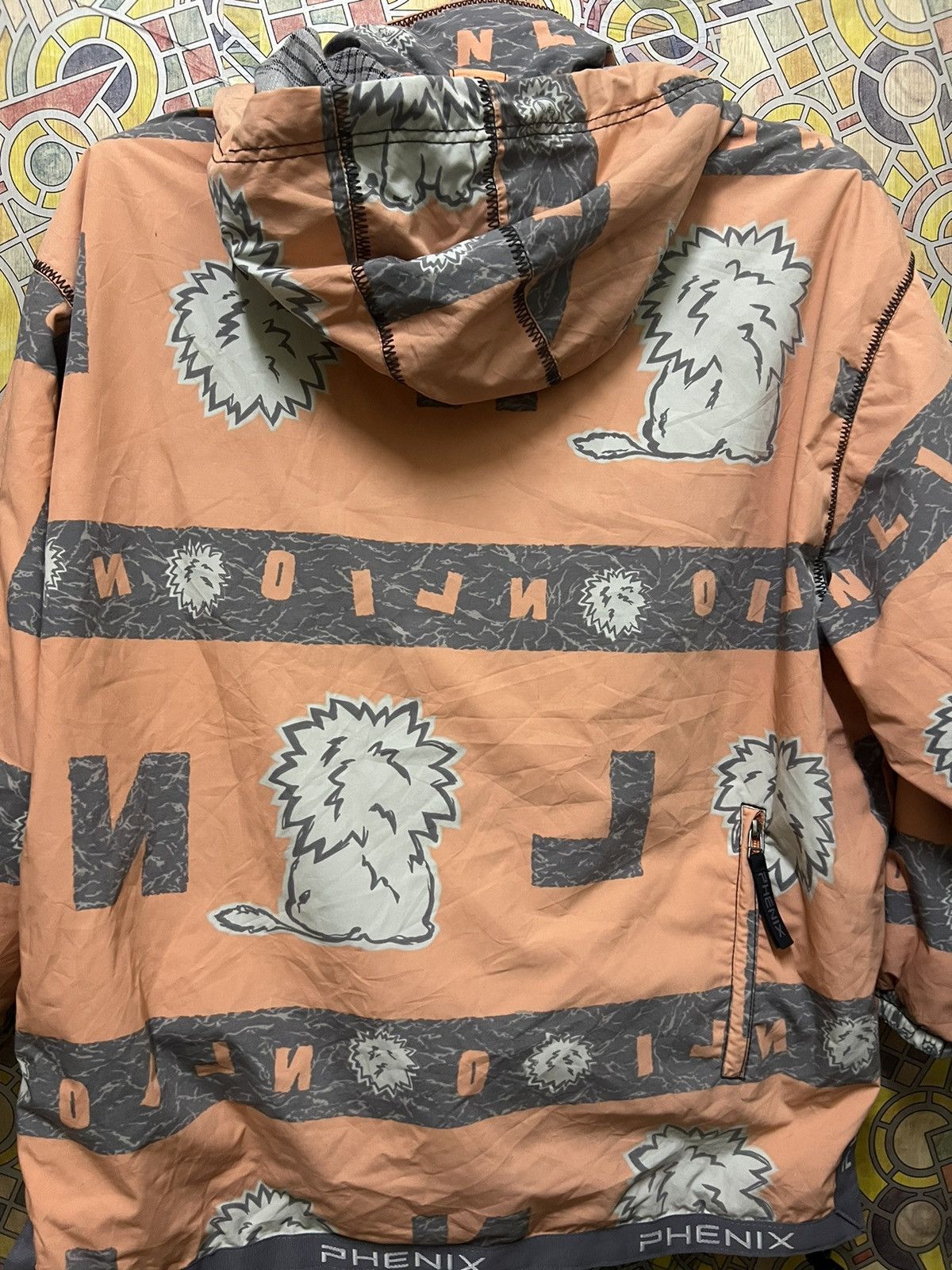 Phenix PHENIX HOODIE JACKET BIG LOGO LION 🦁. (GJ31) Size US XL / EU 56 / 4 - 7 Thumbnail