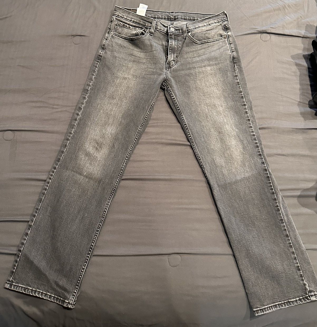 Levi's Levi’s 514 Grey Denim Size US 34 / EU 50 - 1 Thumbnail