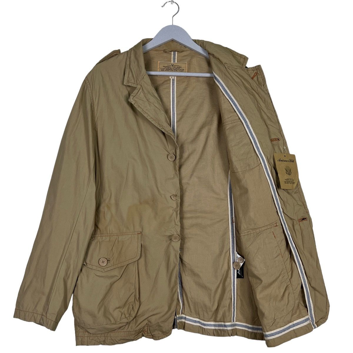Avirex 🔥 AVIREX MILITARY CHORE JACKET Size US L / EU 52-54 / 3 - 9 Thumbnail