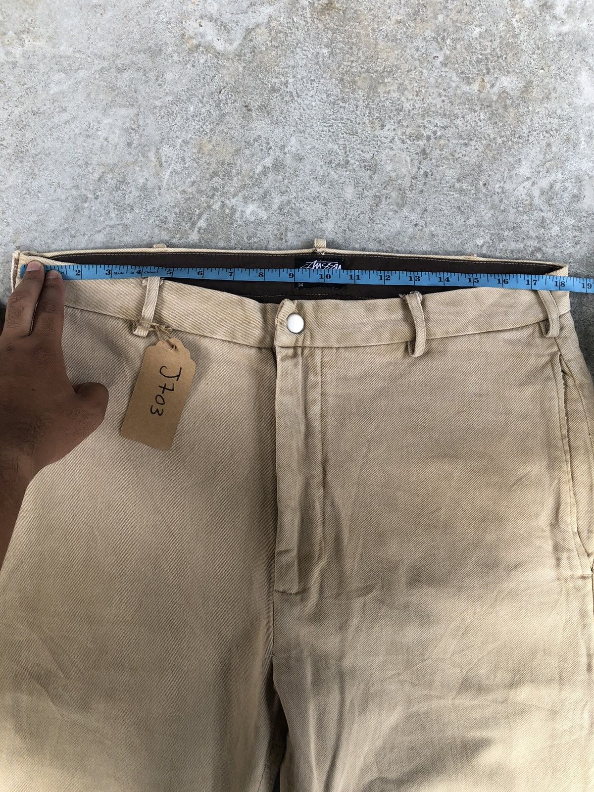 Stussy Stussy Embroidered logo Pants Baggy Pants Size US 36 / EU 52 - 19 Thumbnail