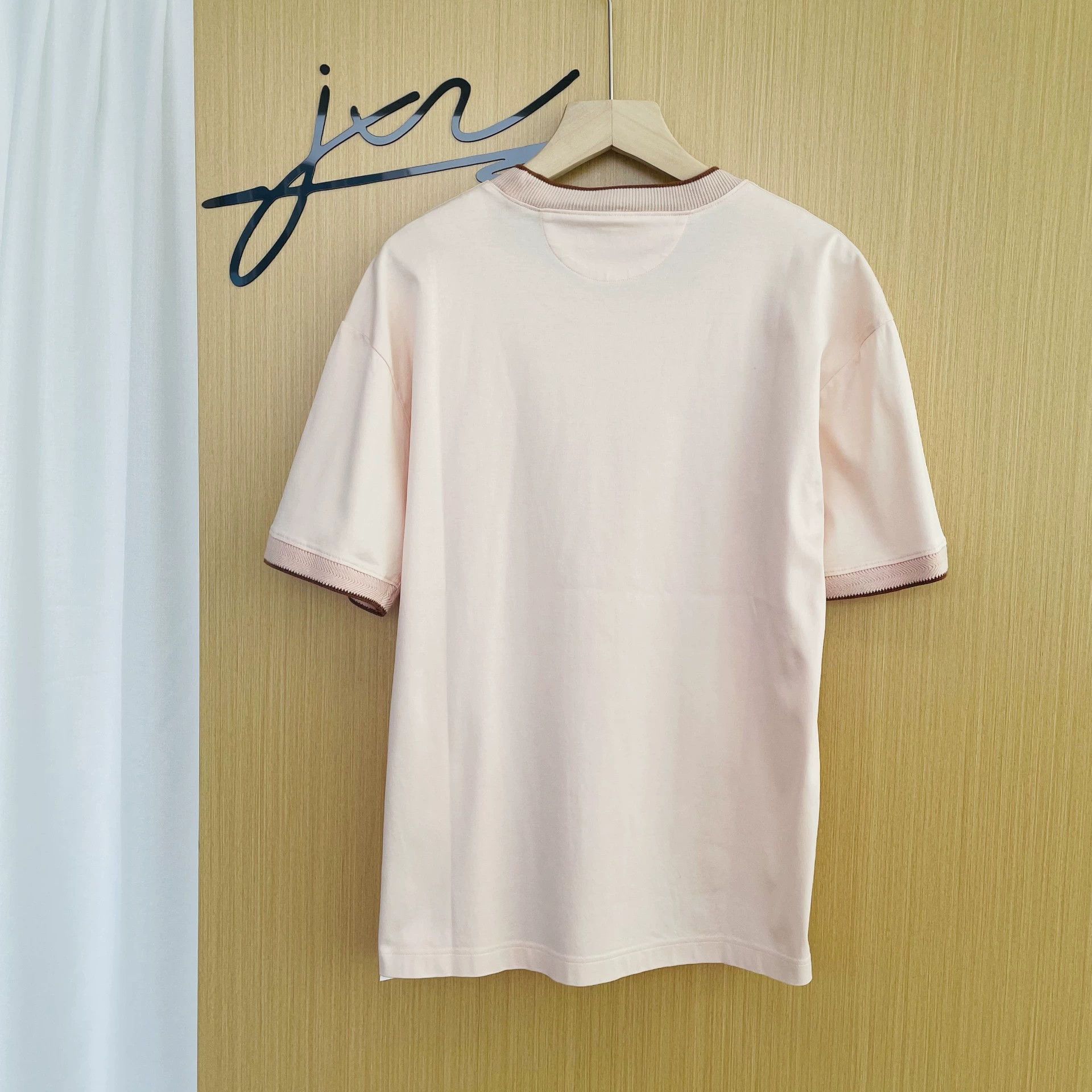Loro Piana Loro Piana Women's Pink Knit Short Sleeve XXS Size XXS / US 00 / IT 34 - 2 Thumbnail