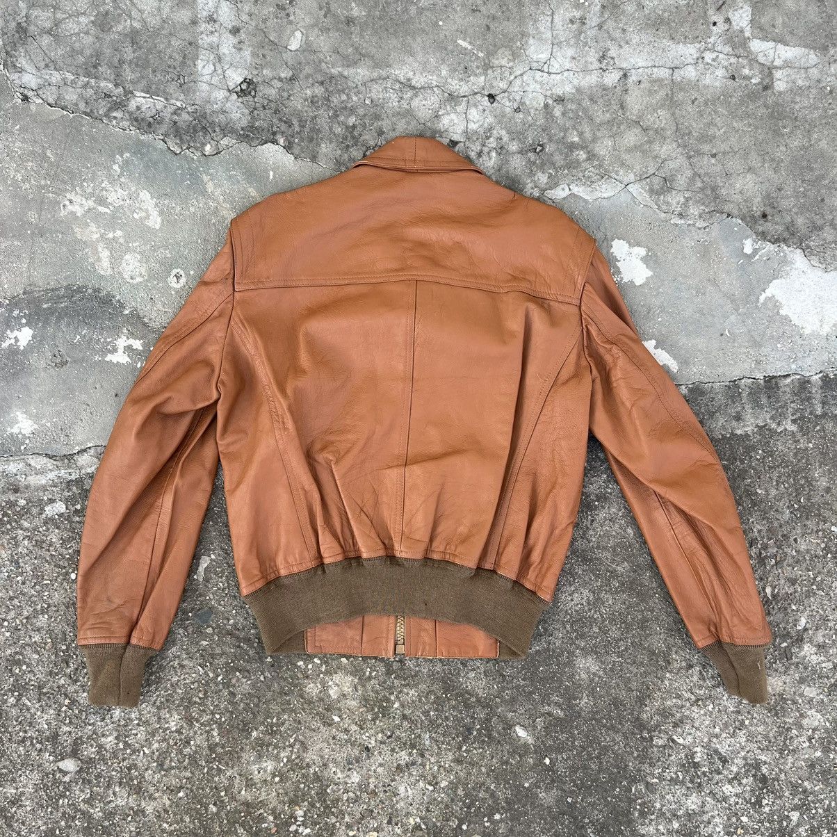 Leather × Vintage Vintage Genuine Real Leather Jacket High Quality Rock Punk Size US M / EU 48-50 / 2 - 5 Thumbnail