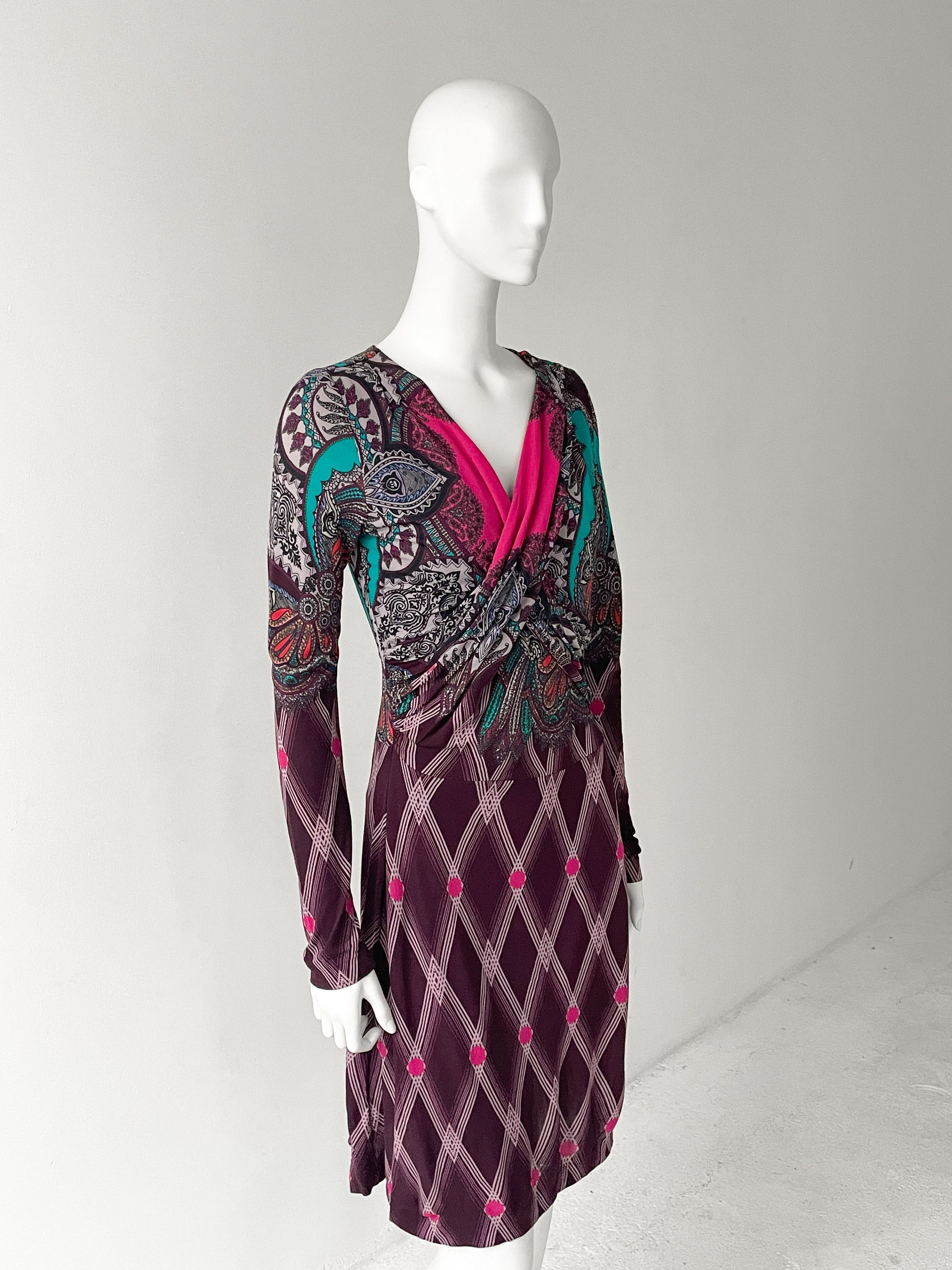 Etro geometric print dress Size S / US 4 / IT 40 - 5 Thumbnail