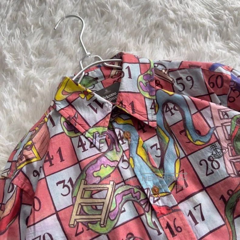 Vivienne Westwood Vivienne Westwood MAN Series Shirts with Full-Print Design Size US M / EU 48-50 / 2 - 3 Thumbnail
