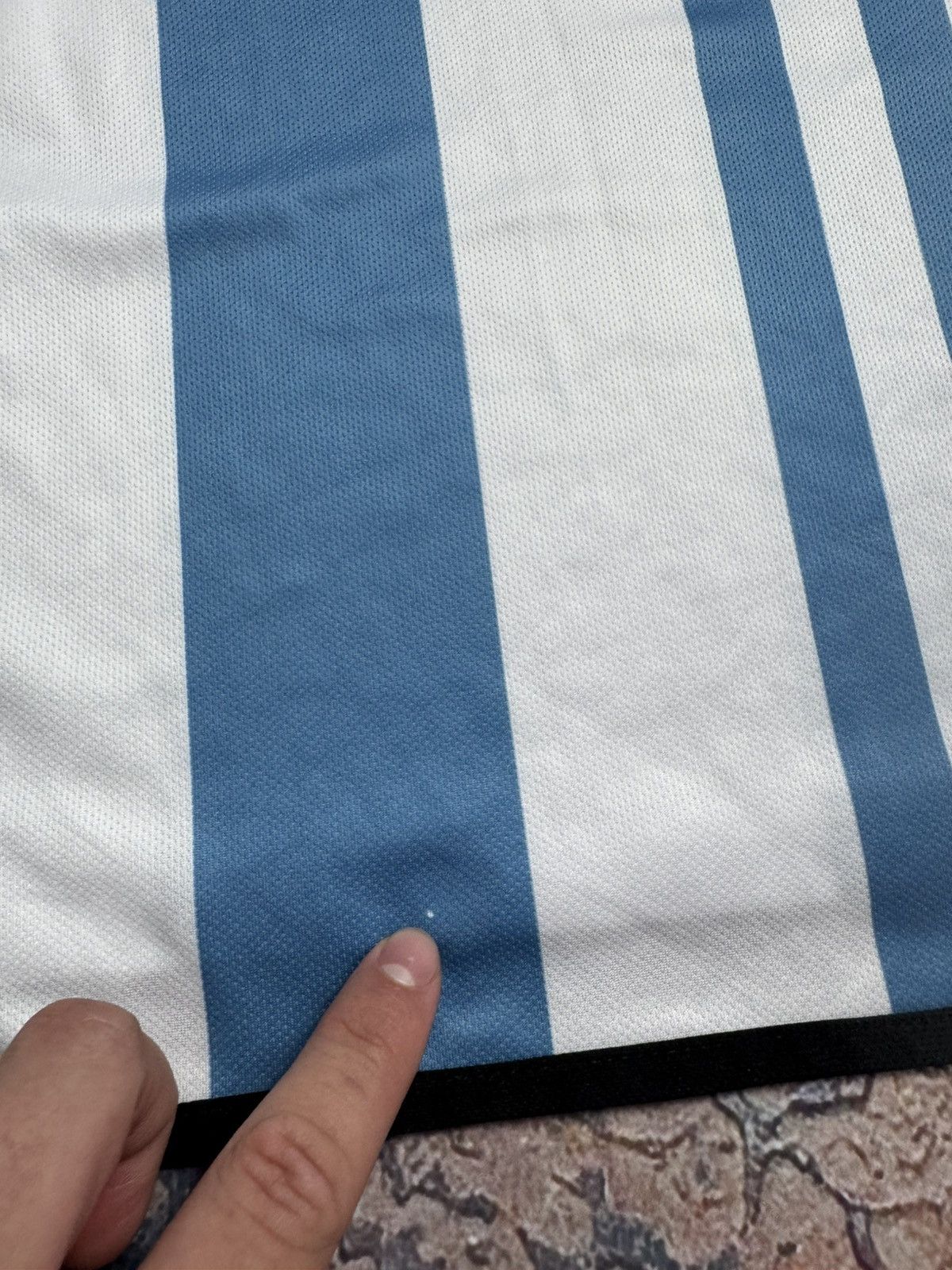 Adidas ARGENTINA ADIDAS 2022 WC FOOTBALL HOME JERSEY #10 MESSI Size US M / EU 48-50 / 2 - 12 Thumbnail