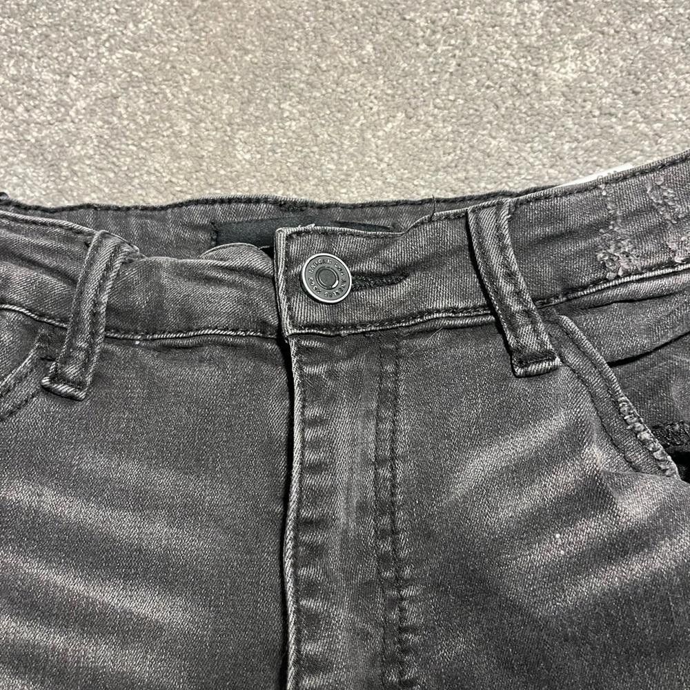 Designer Kancan black distressed short Size 28" / US 6 / IT 42 - 4 Thumbnail