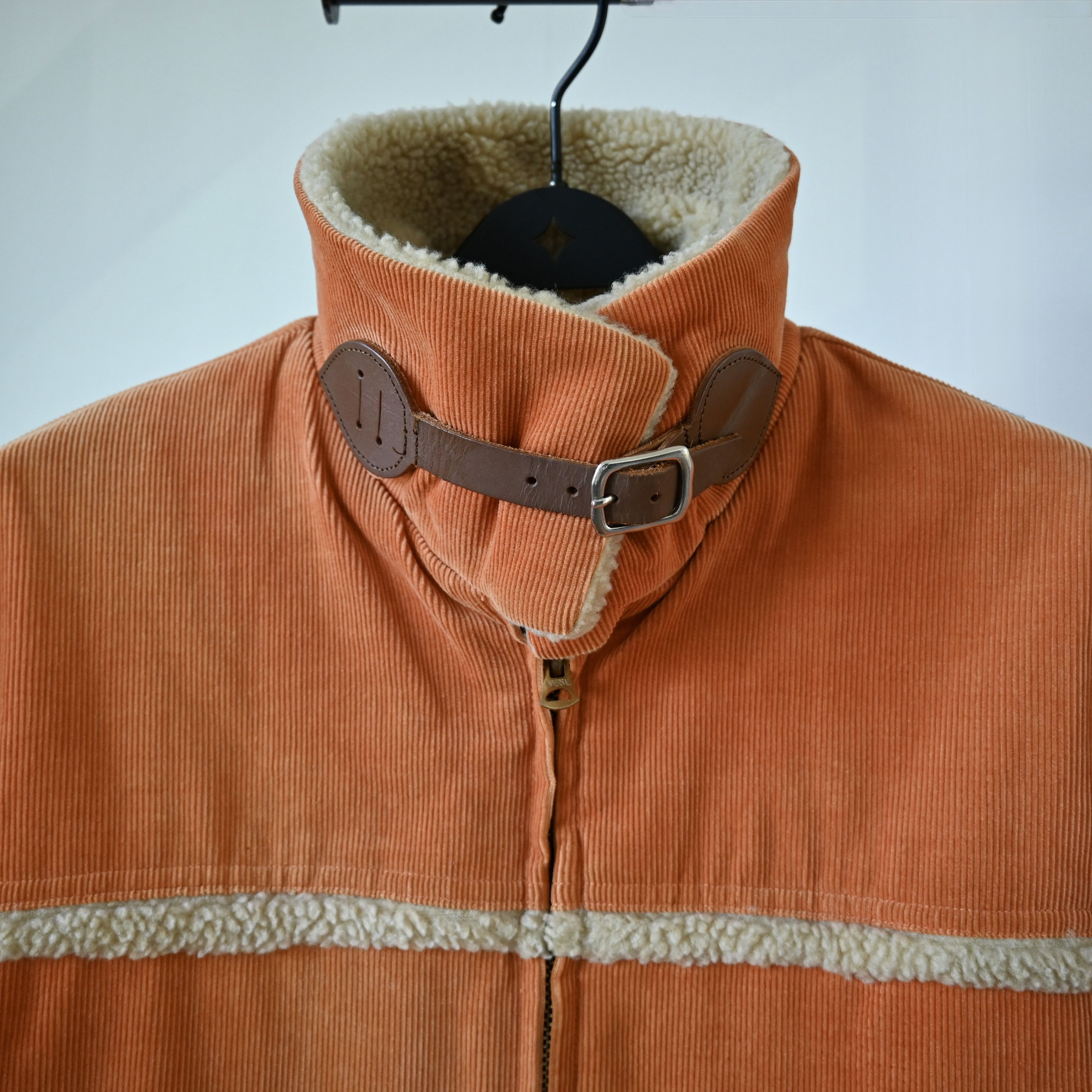 Sugar Cane Sugar Cane shearing lined corduroy ranch jacket, orange Size US M / EU 48-50 / 2 - 6 Thumbnail