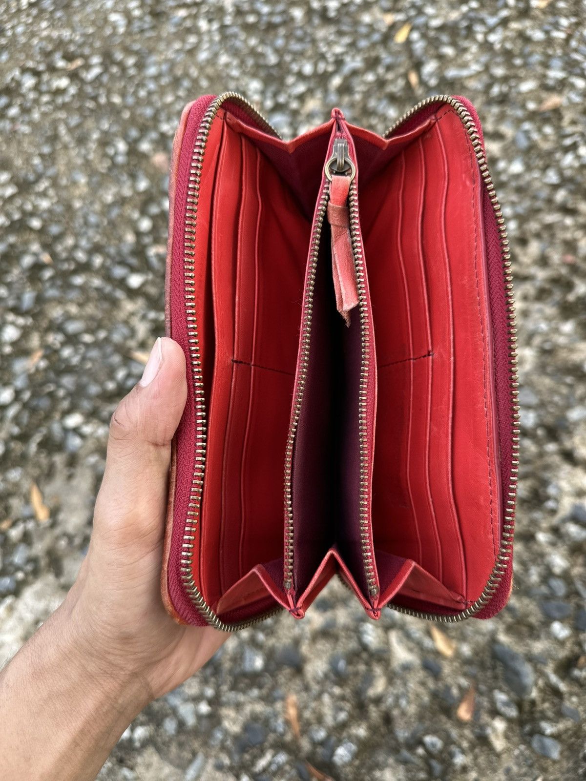 Japanese Brand Maison Mihara Yasuhiro Leather Wallet Zipper All Fuction . Size ONE SIZE - 5 Thumbnail