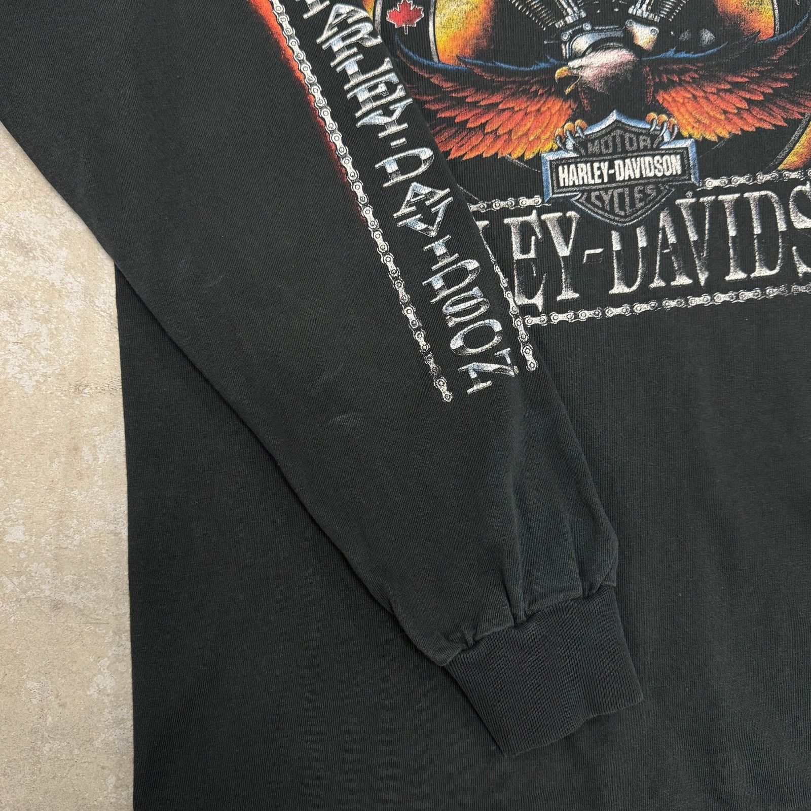 Harley Davidson Vintage Harley Davidson Longsleeve Size US M / EU 48-50 / 2 - 5 Thumbnail