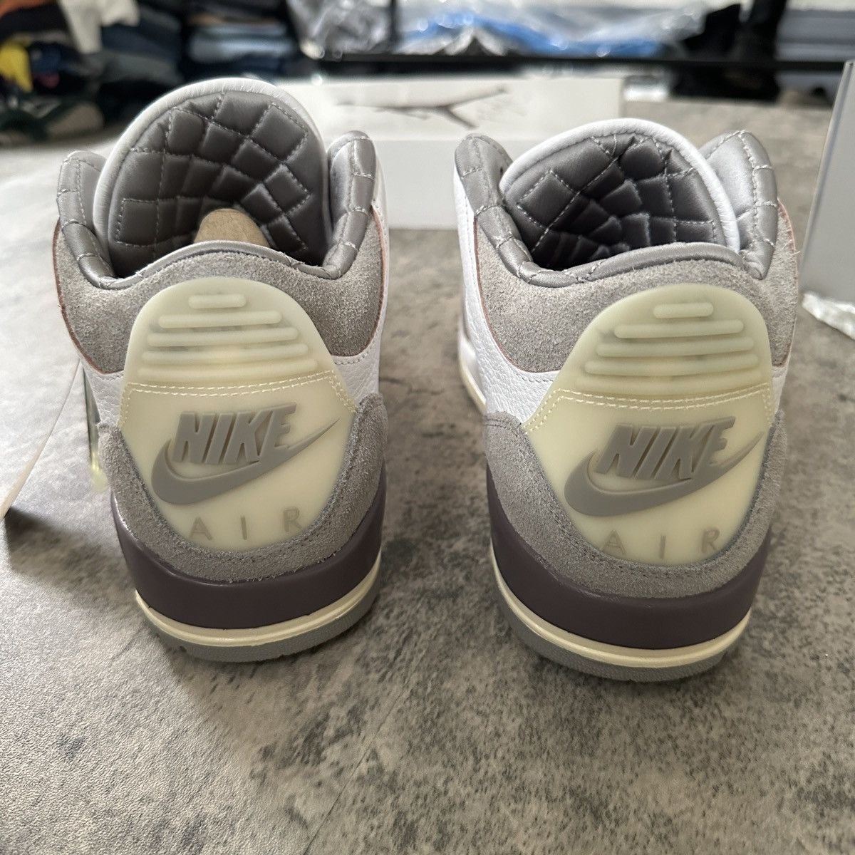 A Ma Maniere × Nike A Ma Maniere x Jordan 3 Retro Size US 10 / EU 43 - 7 Thumbnail
