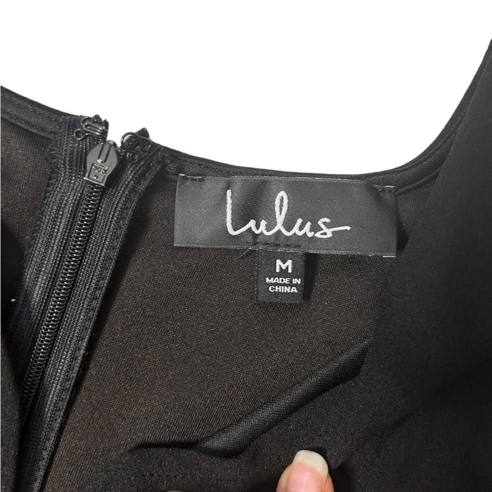 Lulus Lulus l Treasure Forever Black Long Sleeve Dress Medium Size M / US 6-8 / IT 42-44 - 8 Thumbnail