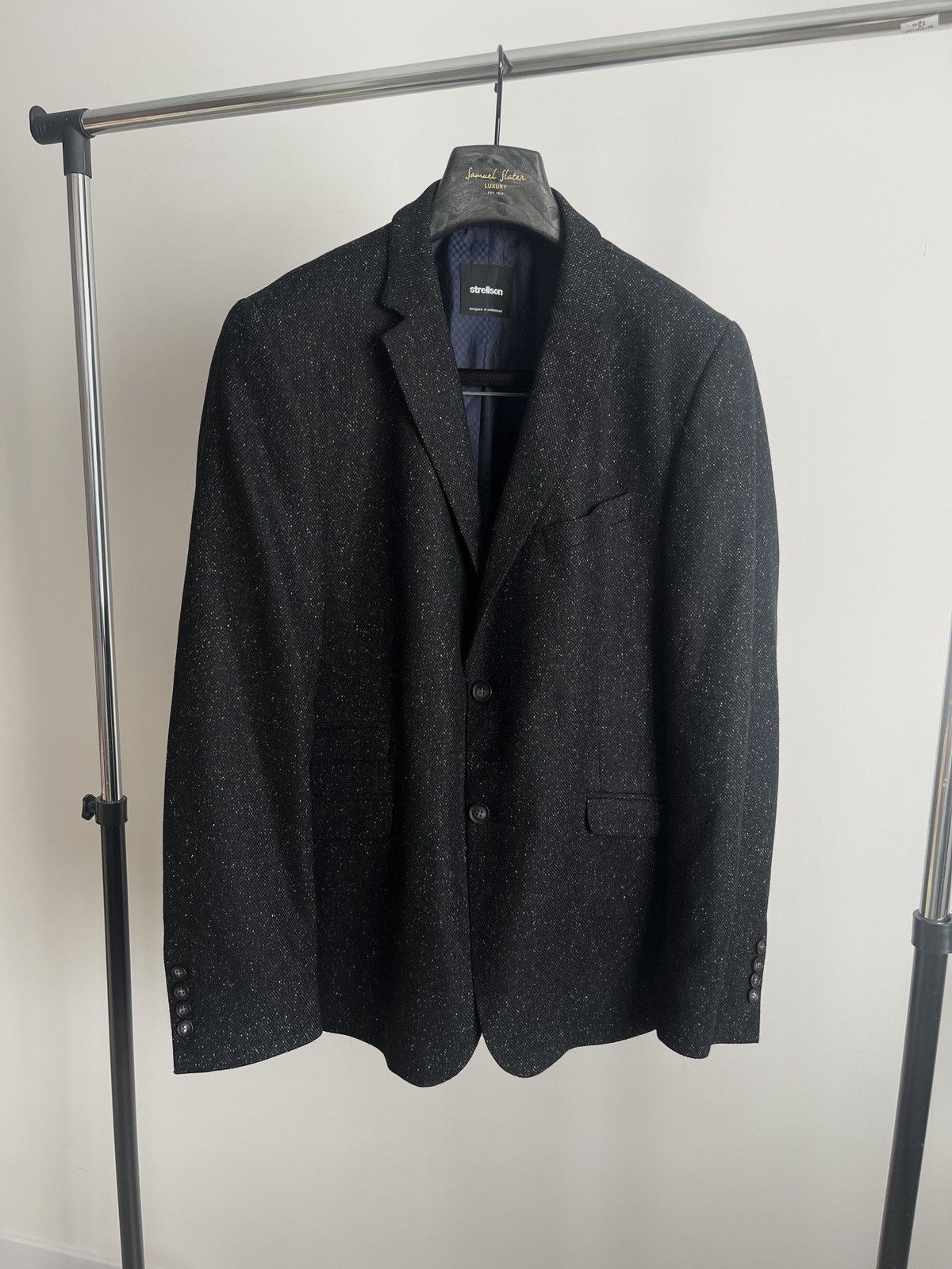 Strellson sport coat wool silk classic jacket blazer 40R