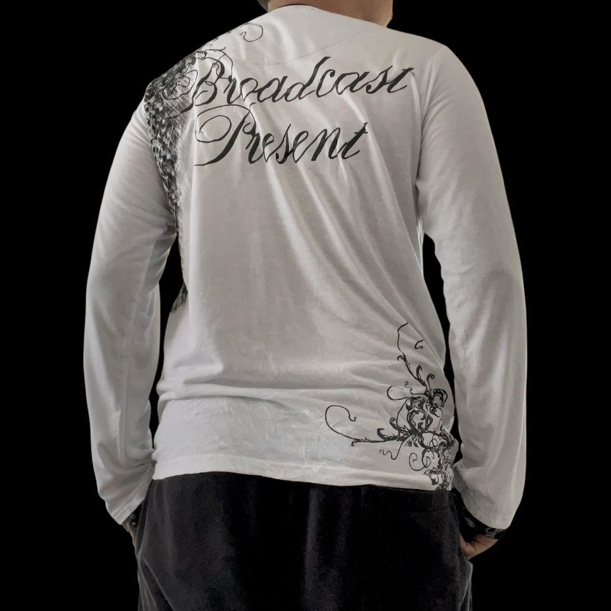 14th Addiction 🇯🇵 2000s 3 DOUBLE LAYER BEAUMERE GOTHIC PUNK POEM LONGSLEEVE Size US M / EU 48-50 / 2 - 5 Thumbnail