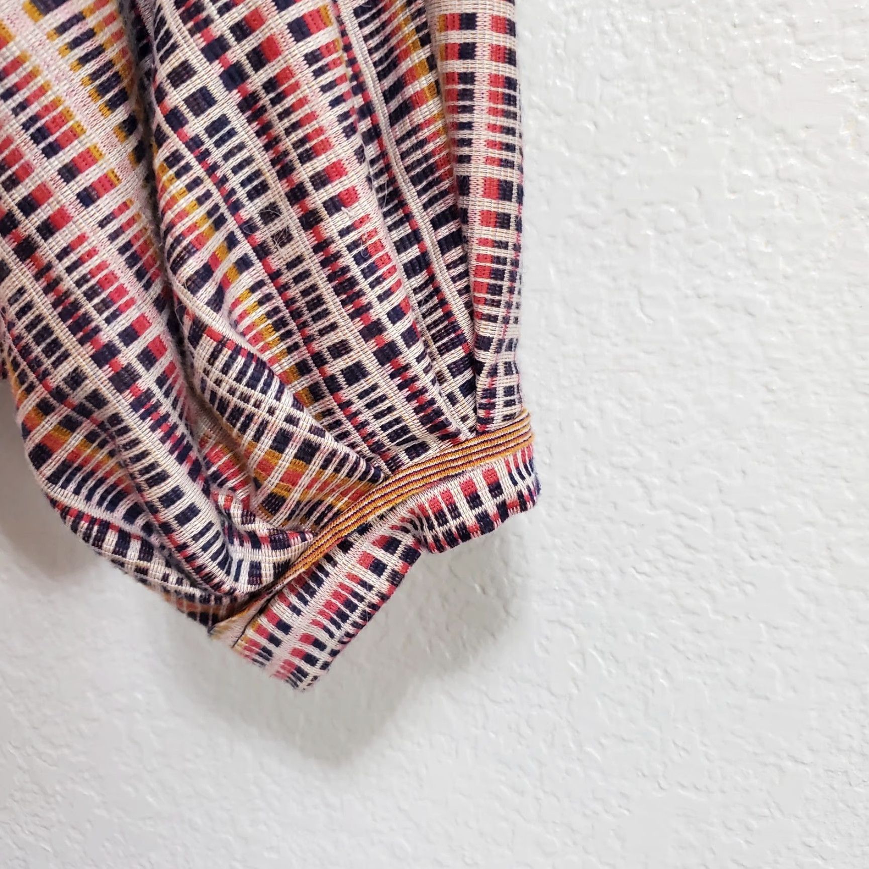 Anthropologie VINTAGE Anthropologie Akemi + Kin Jacket Womens M Plaid Oversize Dolman Open Front Bomber Jacket Boho Fall Womens Size M / US 6-8 / IT 42-44 - 6 Thumbnail