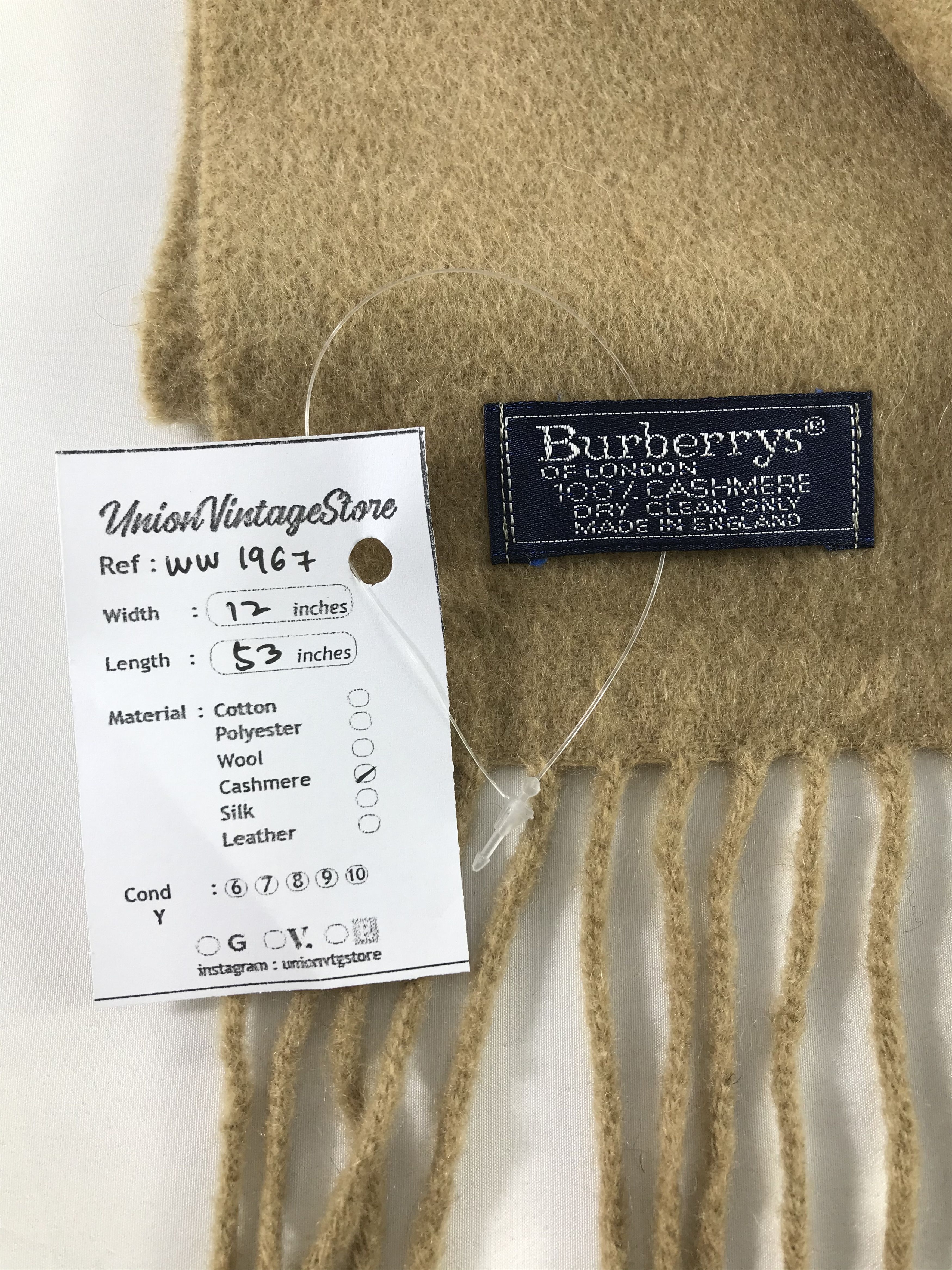 Burberry × Vintage Burberry Scarf / Muffler / Neckwear Size ONE SIZE - 5 Thumbnail