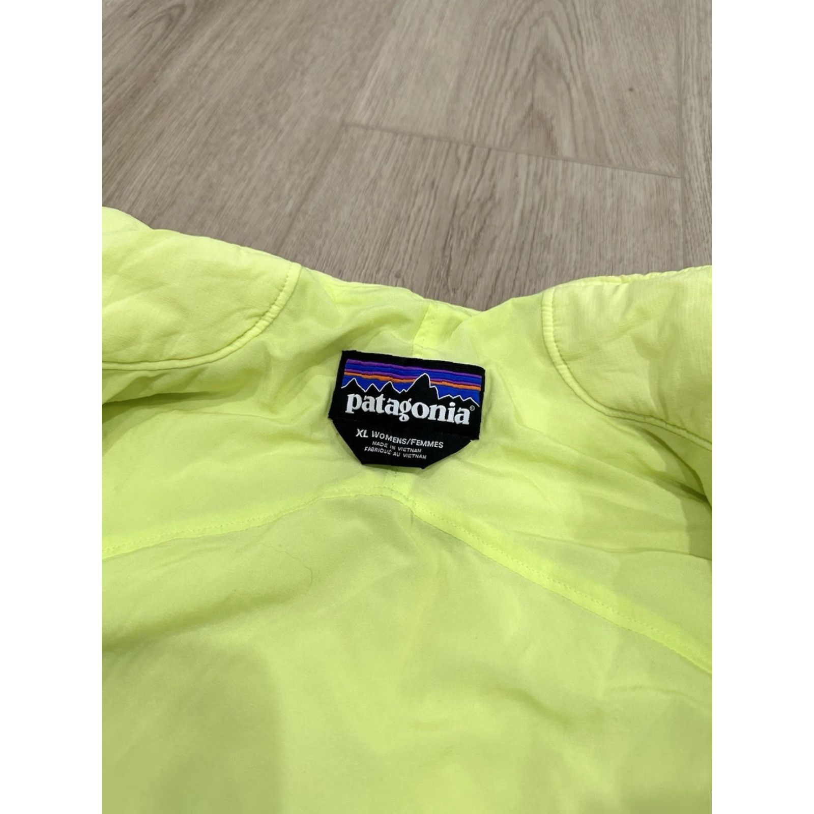 Patagonia PATAGONIA Vest Womens XL Yellow Nano-Air Light Hybrid All Seasons Full Zip Bodywarmer Breathable Insulated Logo 84275 Size XL / US 12-14 / IT 48-50 - 5 Thumbnail