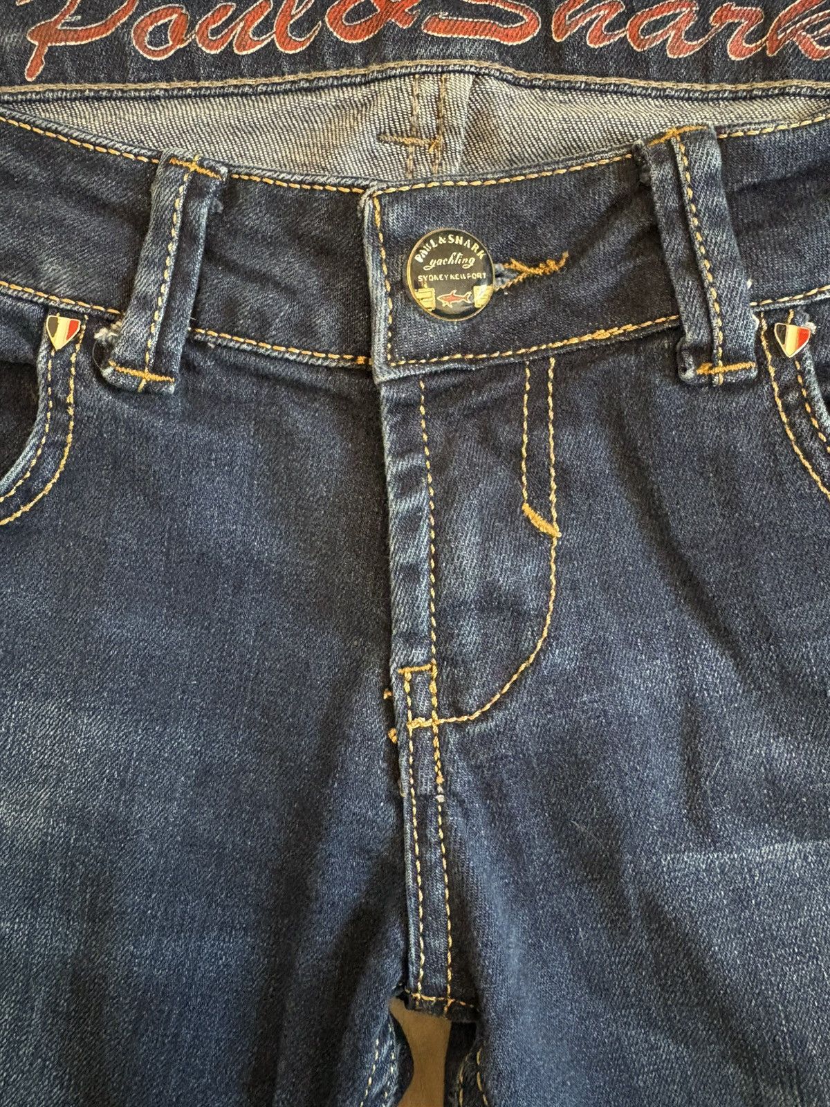 Paul & Shark Paul & Shark vintage Hiphuggers jeans Size 30" / US 8 / IT 44 - 6 Thumbnail
